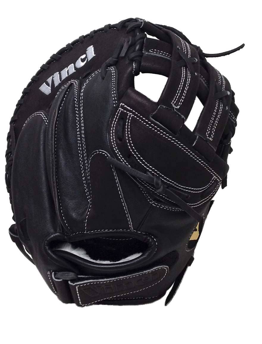 Vinci CM32.5  Catchers Mitt 32.5 inch Fortus Series All Leather Black