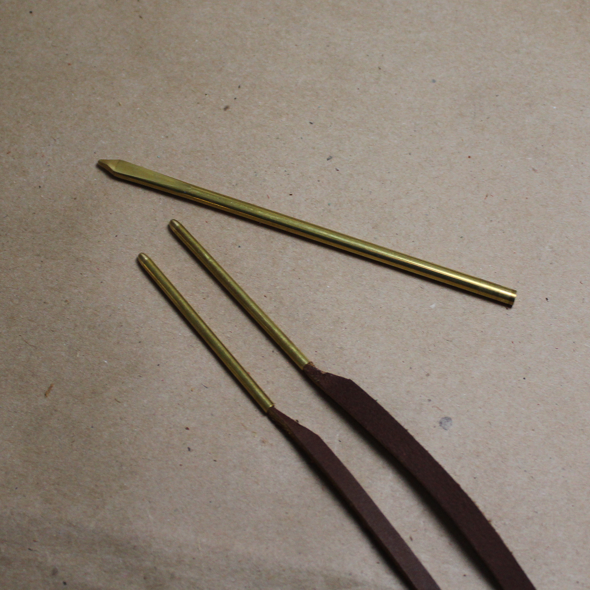 Perma Lok Brass Lacing Needles